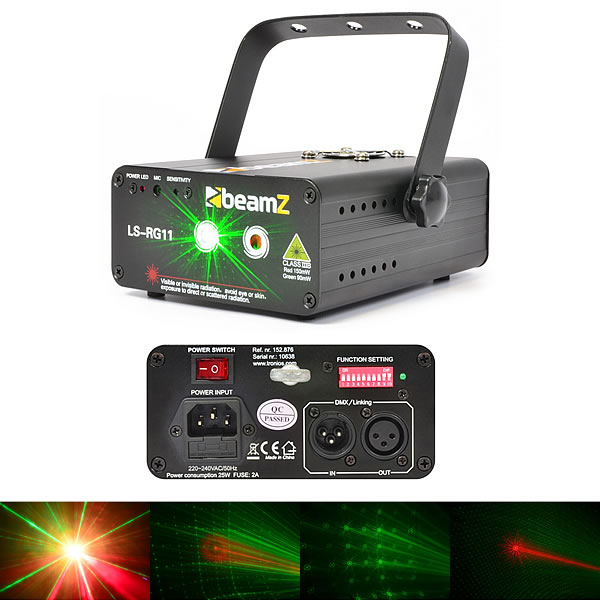 LS-RG11 Laser Red Green Gobo DMX