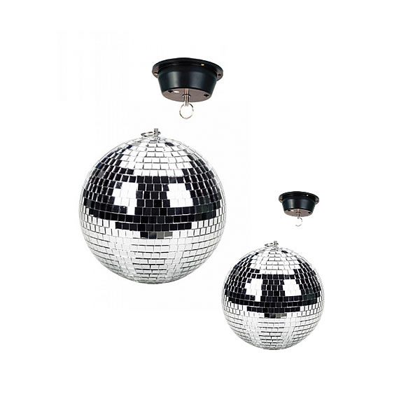 Mirrorball with motor